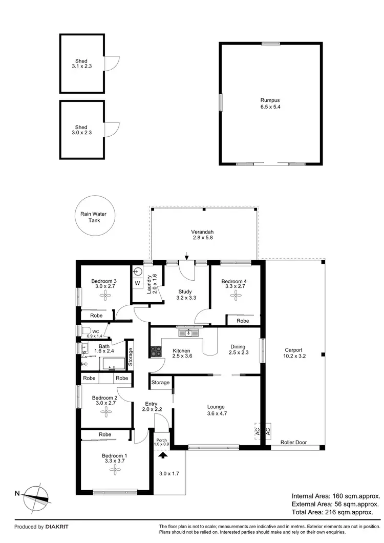 Floorplan of Homely house listing, 14 Pipers Avenue, Windsor Gardens SA 5087
