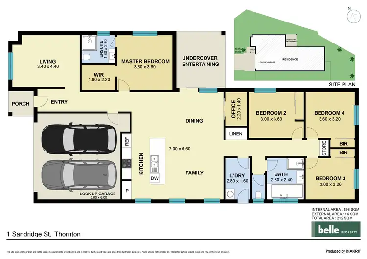 Floorplan of Homely house listing, 1 Sandridge Street, Thornton NSW 2322