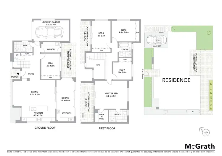Floorplan of Homely house listing, 11 Joan Street, Hurstville NSW 2220