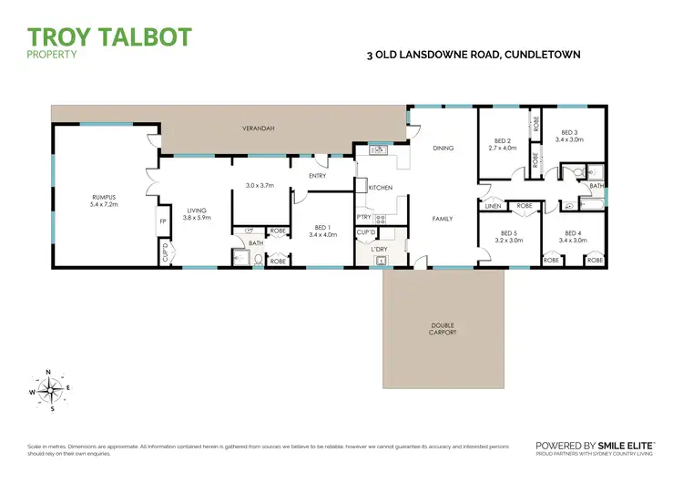 Floorplan of Homely rural property listing, 3 Old Lansdowne Road, Cundletown NSW 2430