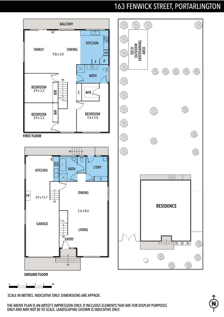 Floorplan of Homely house listing, 163 Fenwick Street, Portarlington VIC 3223