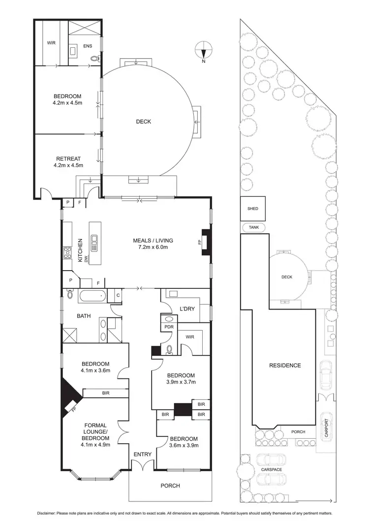 Floorplan of Homely house listing, 5 Mons Street, Glen Iris VIC 3146