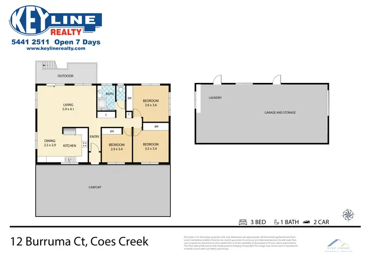 Floorplan of Homely house listing, 12 Burruma Court, Coes Creek QLD 4560