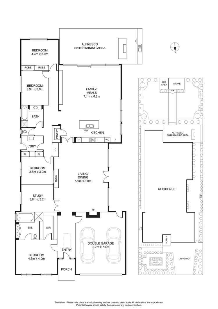 Floorplan of Homely house listing, 10 Adrian Street, Glen Iris VIC 3146