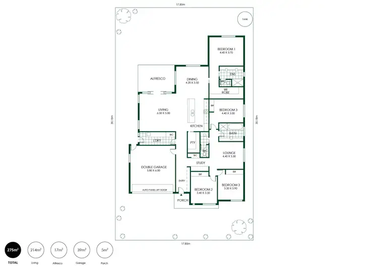 Floorplan of Homely house listing, 10 John Street, Oakbank SA 5243