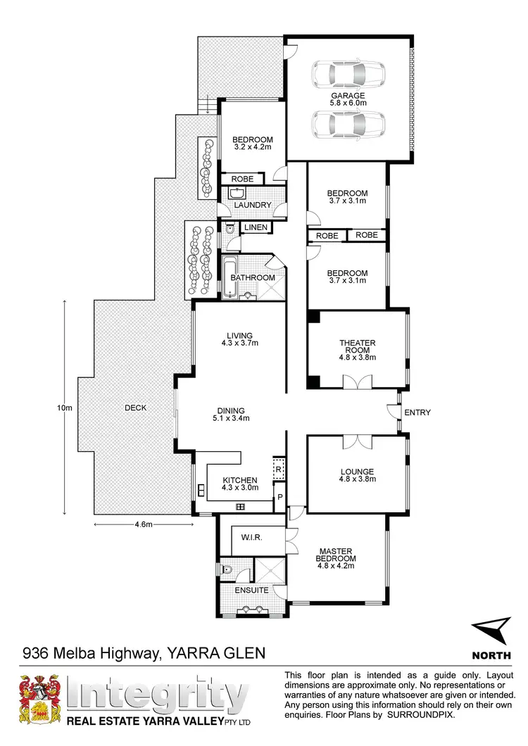 Floorplan of Homely house listing, 963 Melba Highway, Yarra Glen VIC 3775