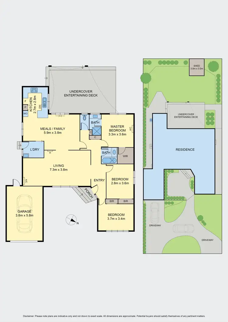 Floorplan of Homely house listing, 5 De Havilland Avenue, Strathmore Heights VIC 3041