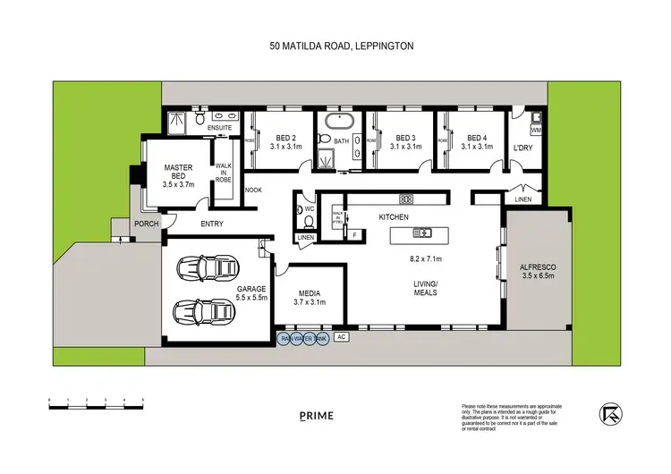 Floorplan of Homely house listing, 50 Matilda Road, Leppington NSW 2179