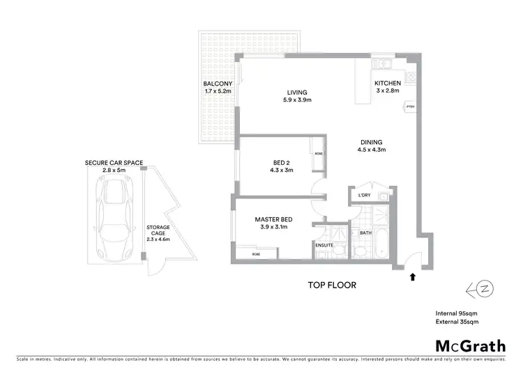 Floorplan of Homely apartment listing, 20/1317 Princes Highway, Heathcote NSW 2233