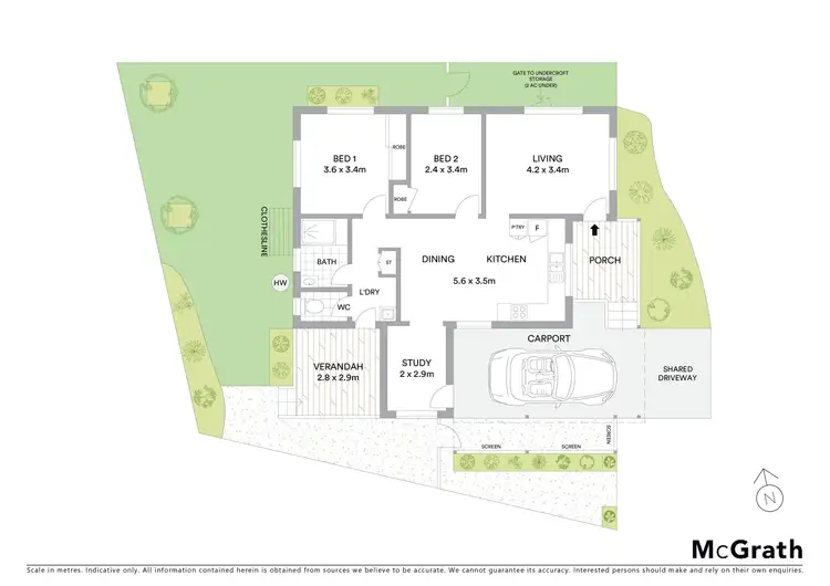 Floorplan of Homely villa listing, 188/72 Mark Road West, Little Mountain QLD 4551