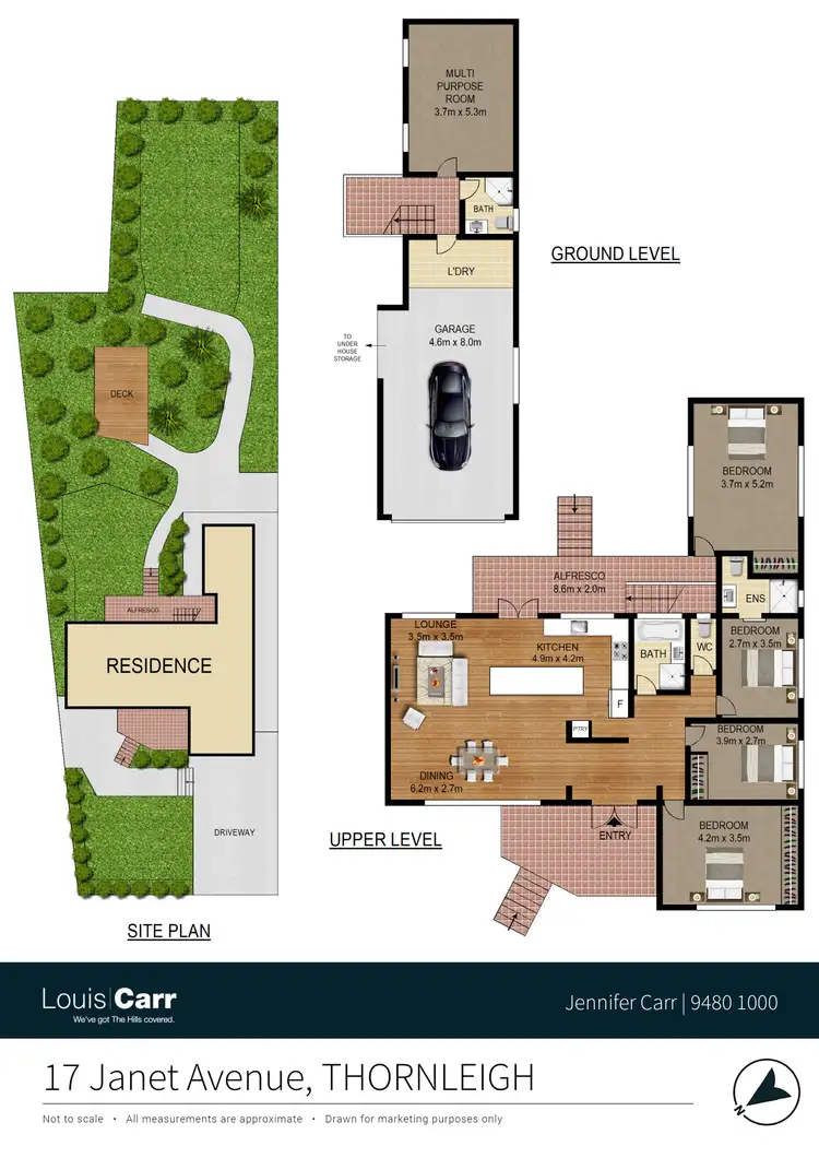 Floorplan of Homely house listing, 17 Janet Avenue, Thornleigh NSW 2120