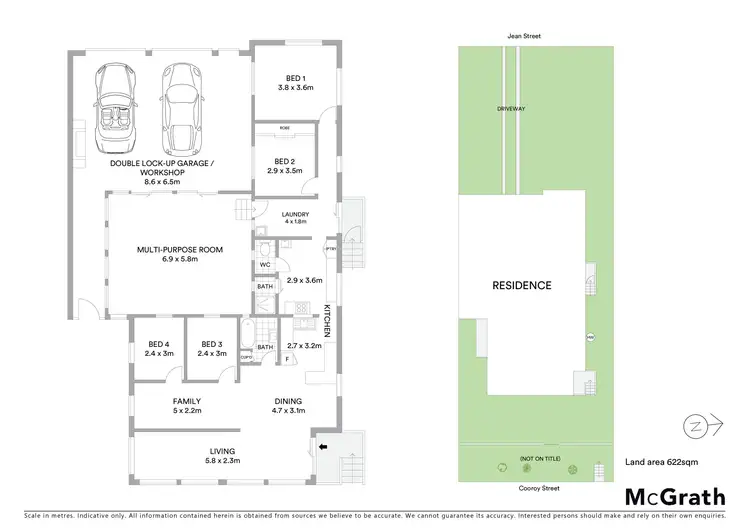 Floorplan of Homely house listing, 10 Cooroy Street, Dicky Beach QLD 4551