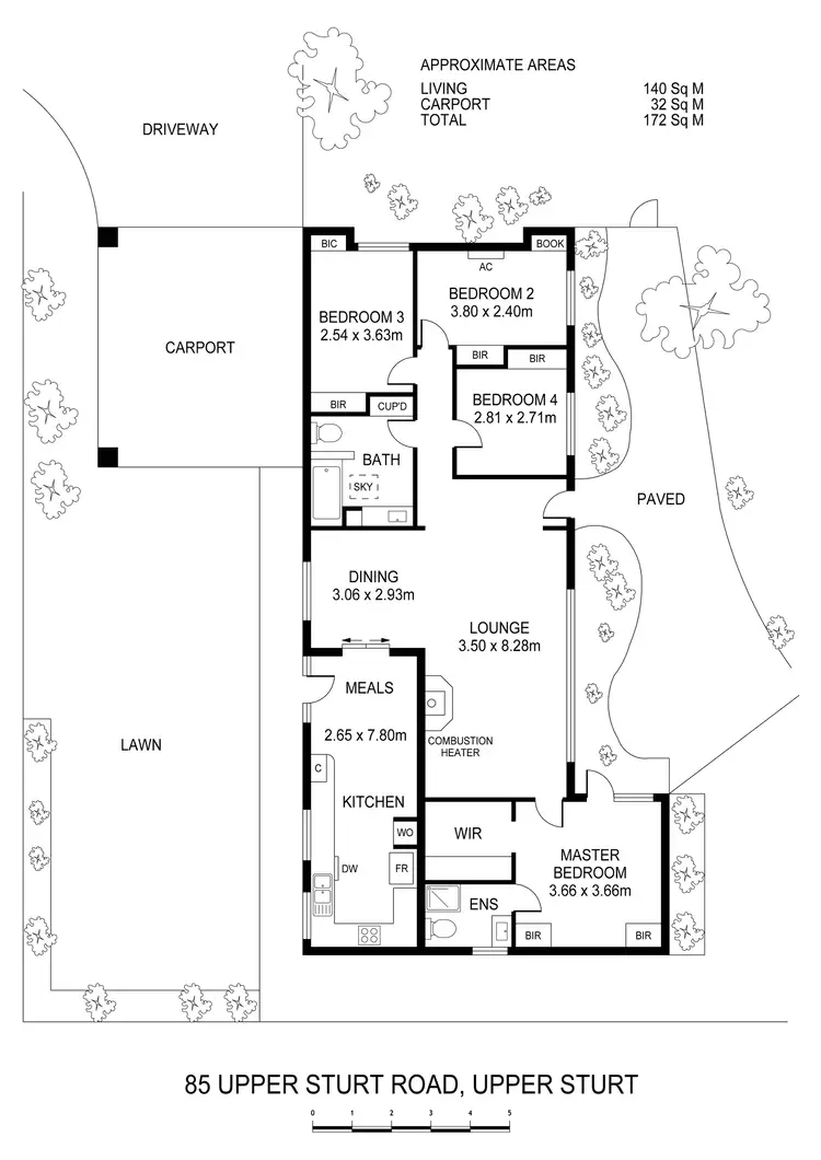 Floorplan of Homely house listing, 85 Upper Sturt Road, Upper Sturt SA 5156