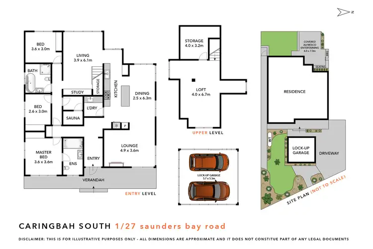 Floorplan of Homely house listing, 1/27 Saunders Bay Road, Caringbah South NSW 2229