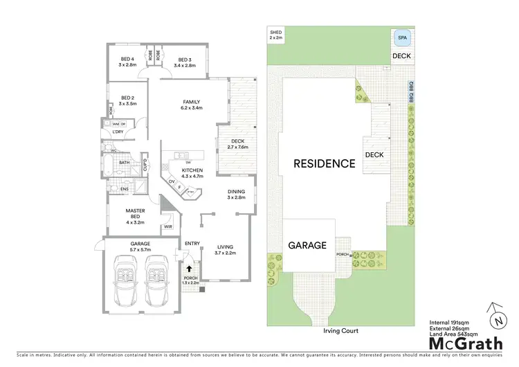 Floorplan of Homely house listing, 32 Irving Court, Hamlyn Terrace NSW 2259