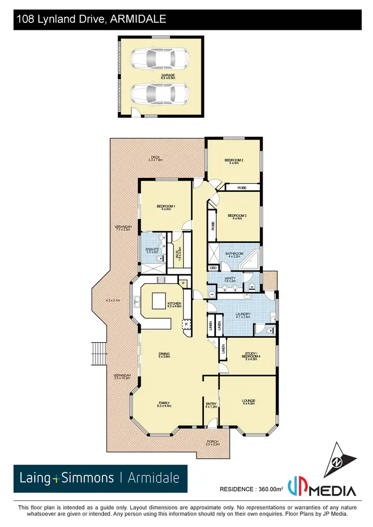 Floorplan of Homely house listing, 108 Lynland Drive, Armidale NSW 2350