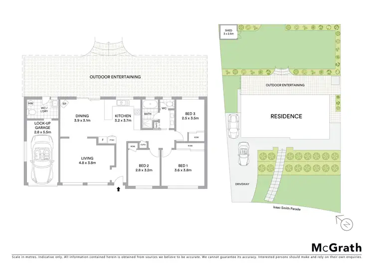 Floorplan of Homely house listing, 50 Isaac Smith Parade, Kings Langley NSW 2147