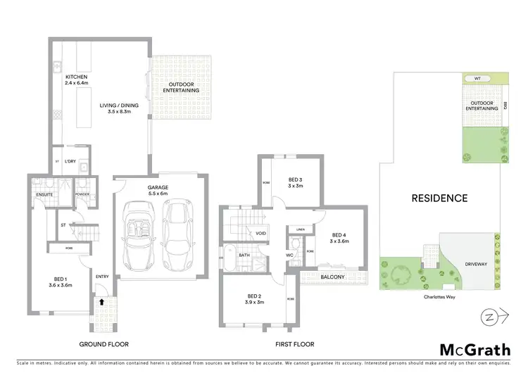 Floorplan of Homely house listing, 4 Charlottes Way, Forest Hill VIC 3131