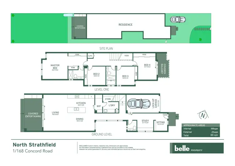 Floorplan of Homely house listing, 168 Concord Road, North Strathfield NSW 2137