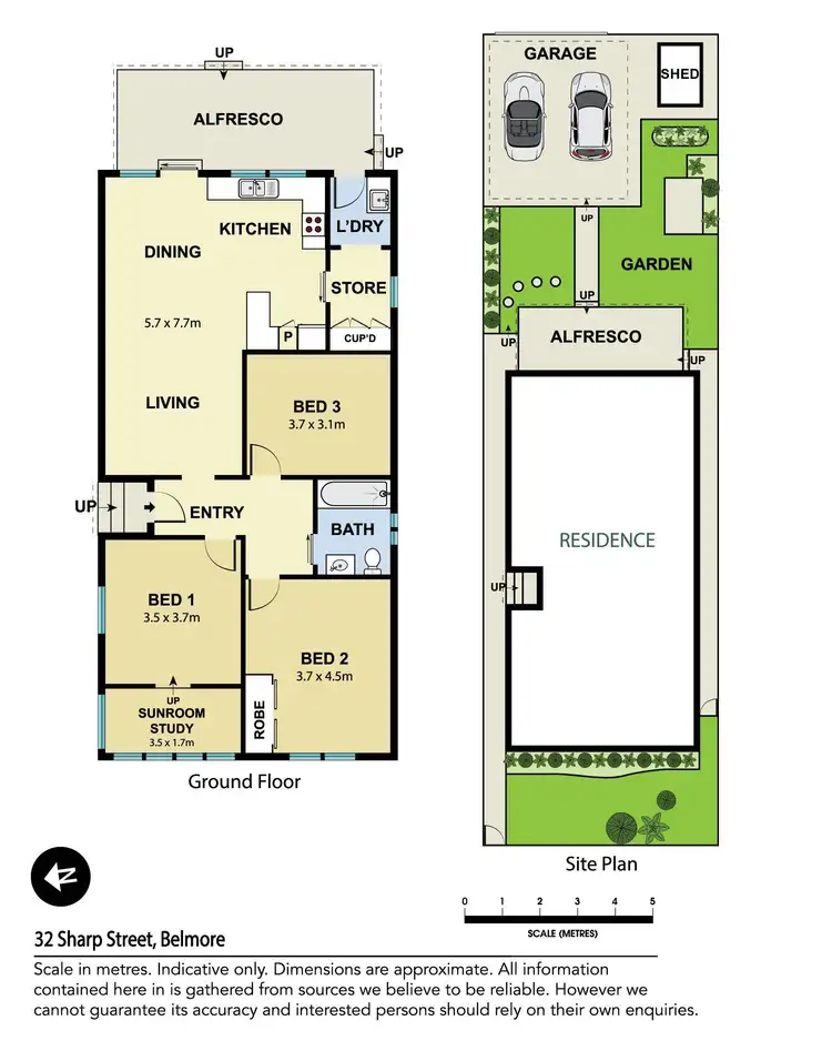 Floorplan of Homely house listing, 32 Sharp Street, Belmore NSW 2192