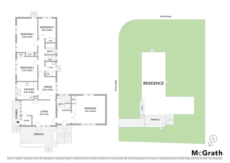 Floorplan of Homely house listing, 1 Miller Street, O'connor ACT 2602