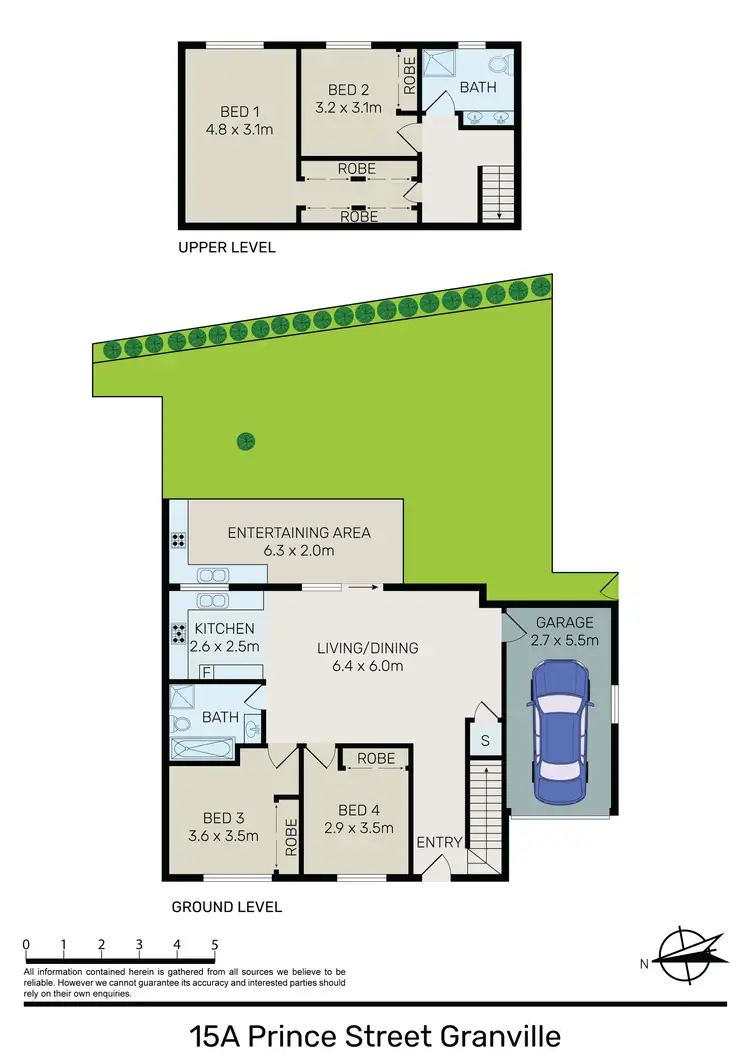 Floorplan of Homely house listing, 15a Prince Street, Granville NSW 2142