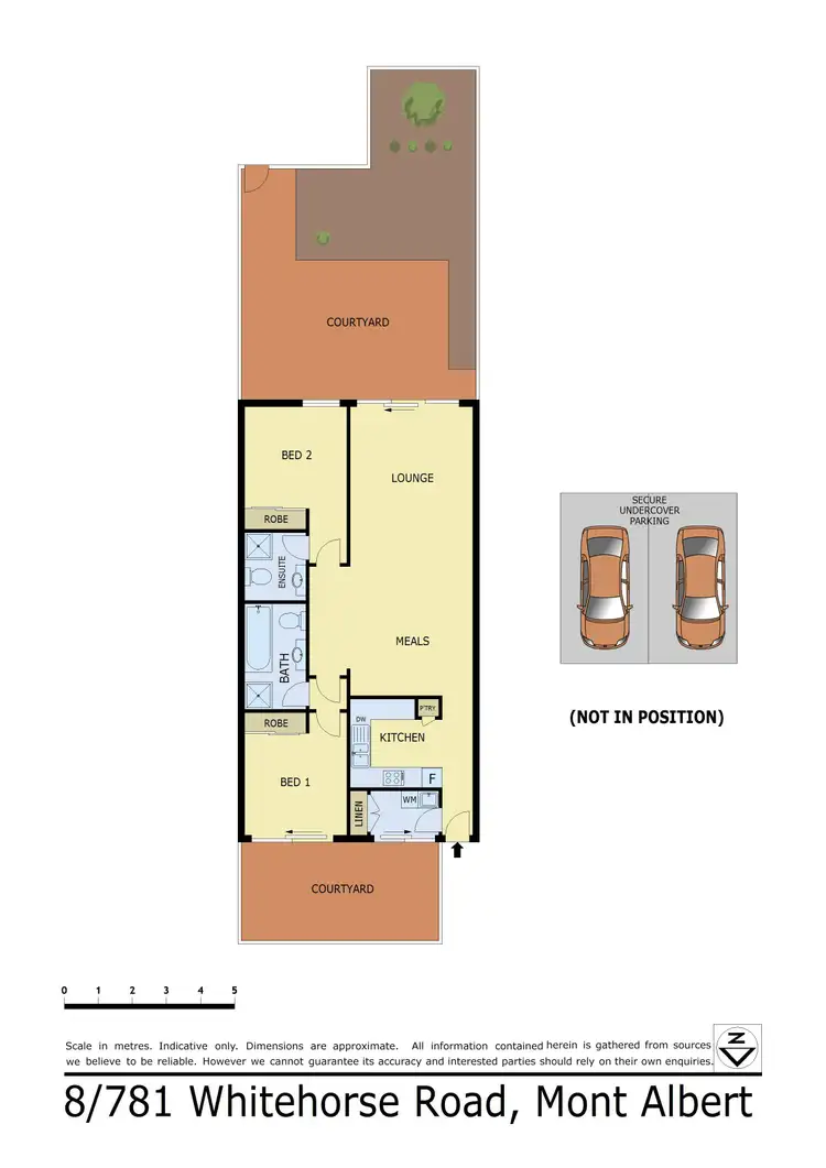 Floorplan of Homely apartment listing, 8/781 Whitehorse Road, Mont Albert VIC 3127