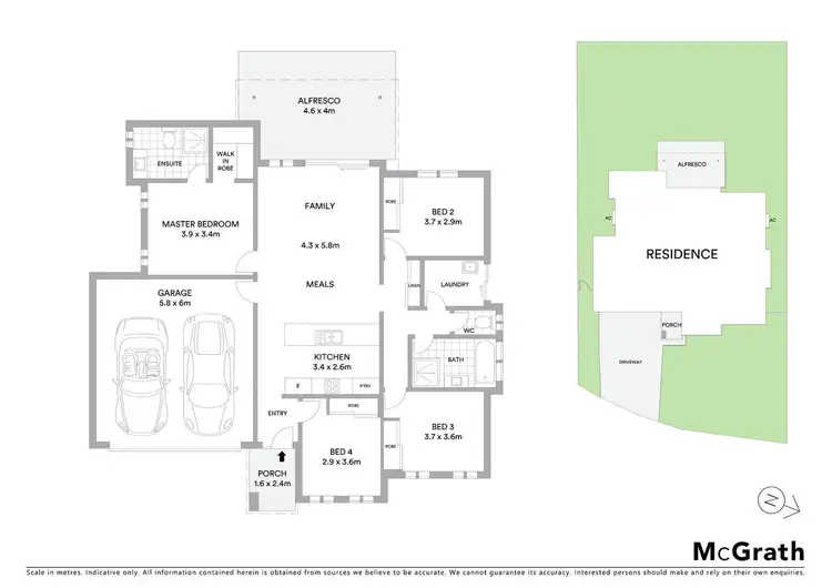 Floorplan of Homely house listing, 8 Altitude Drive, Burnside QLD 4560