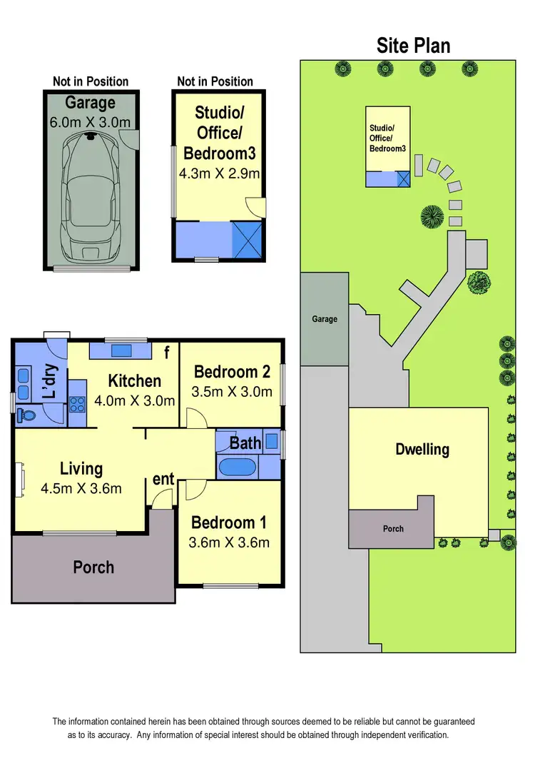 Floorplan of Homely house listing, 100 Heyington Avenue, Thomastown VIC 3074