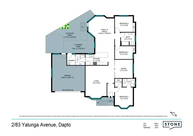 Floorplan of Homely house listing, 2/83 Yalunga Street, Dapto NSW 2530