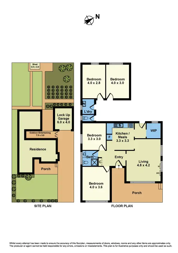 Floorplan of Homely house listing, 37 Boreham Street, Sunshine VIC 3020