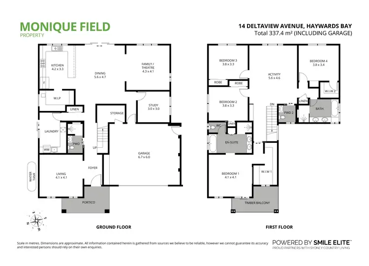 Floorplan of Homely house listing, 14 Deltaview Avenue, Haywards Bay NSW 2530