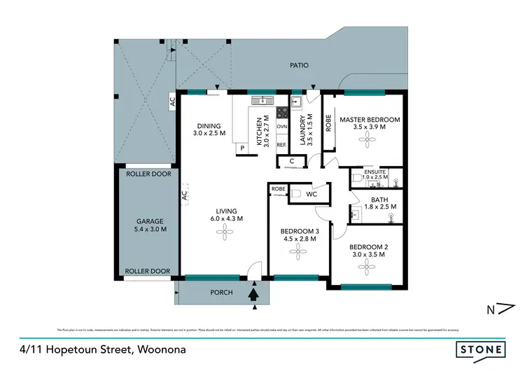 Floorplan of Homely villa listing, 4/11 Hopetoun Street, Woonona NSW 2517