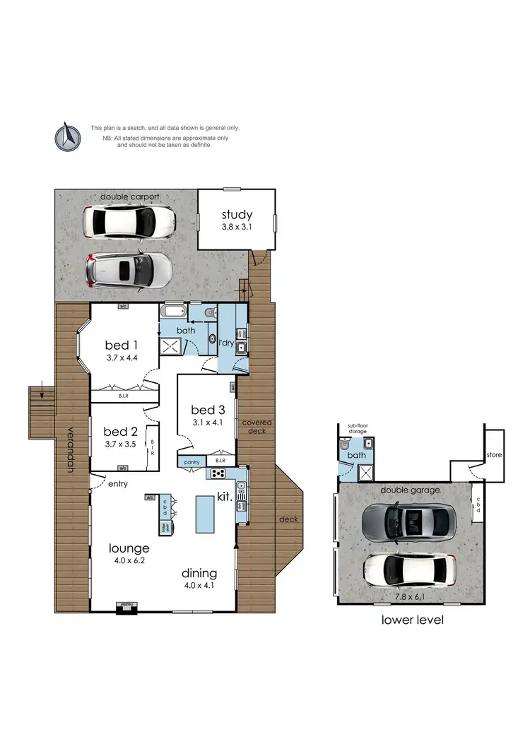 Floorplan of Homely house listing, 86 Narr Maen Drive, Croydon Hills VIC 3136