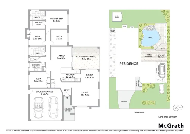 Floorplan of Homely house listing, 12 Carbeen Place, Meridan Plains QLD 4551