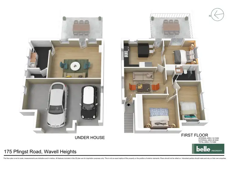 Floorplan of Homely house listing, 175 Pfingst Road, Wavell Heights QLD 4012