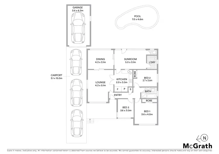 Floorplan of Homely house listing, 20 Bombala Street, Pendle Hill NSW 2145
