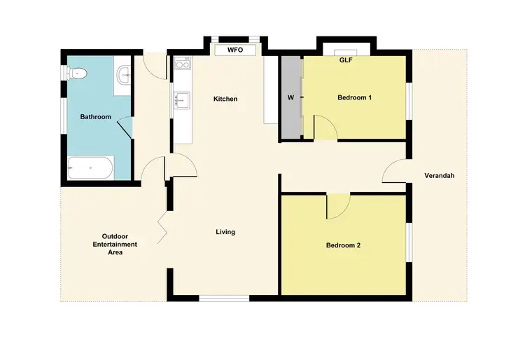 Floorplan of Homely house listing, 33 Heales Street, Mount Pleasant VIC 3350