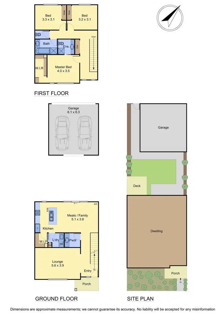 Floorplan of Homely townhouse listing, 13 Allumba Way, Wollert VIC 3750