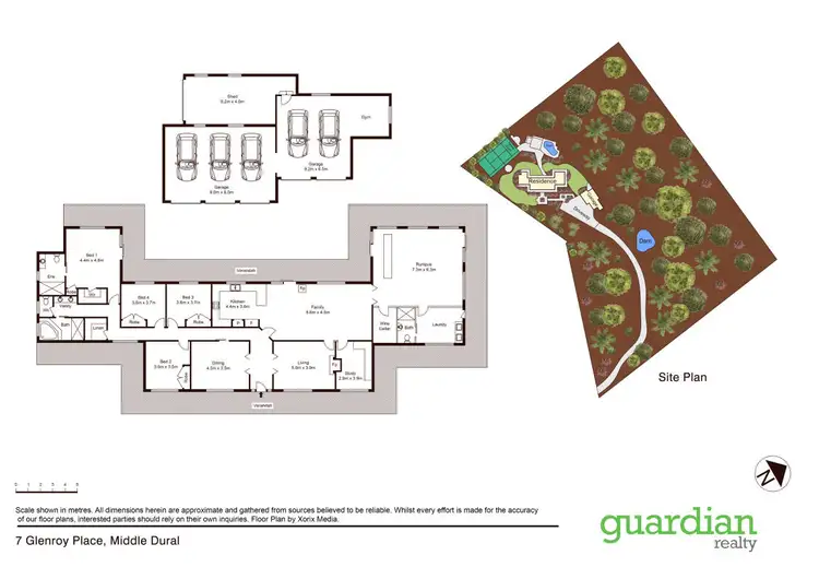 Floorplan of Homely rural property listing, 7 Glenroy Place, Middle Dural NSW 2158