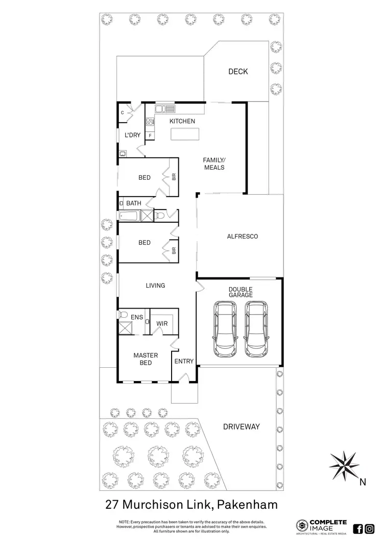 Floorplan of Homely house listing, 27 Murchison Link, Pakenham VIC 3810