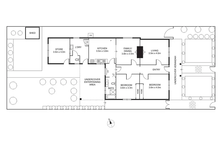Floorplan of Homely house listing, 65 Daly Street, Brunswick West VIC 3055