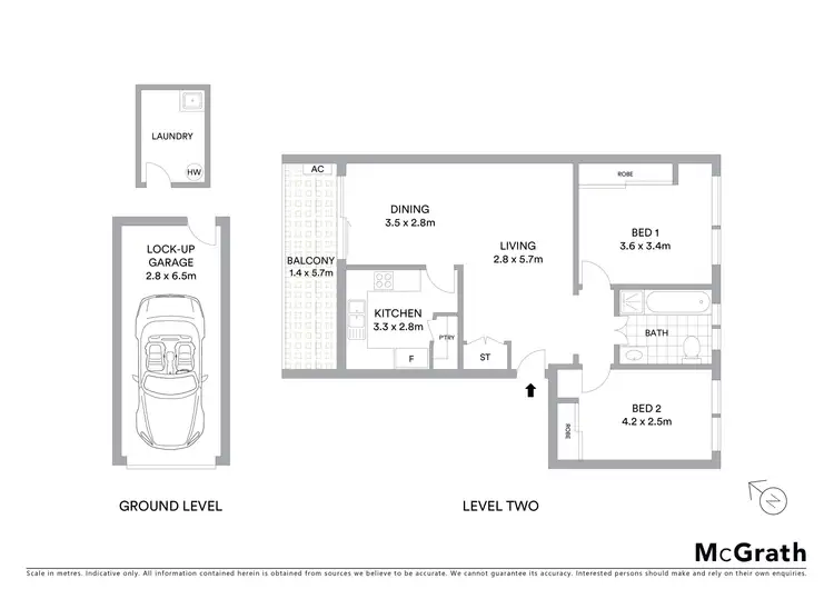 Floorplan of Homely apartment listing, 8/40 Monomeeth Street, Bexley NSW 2207