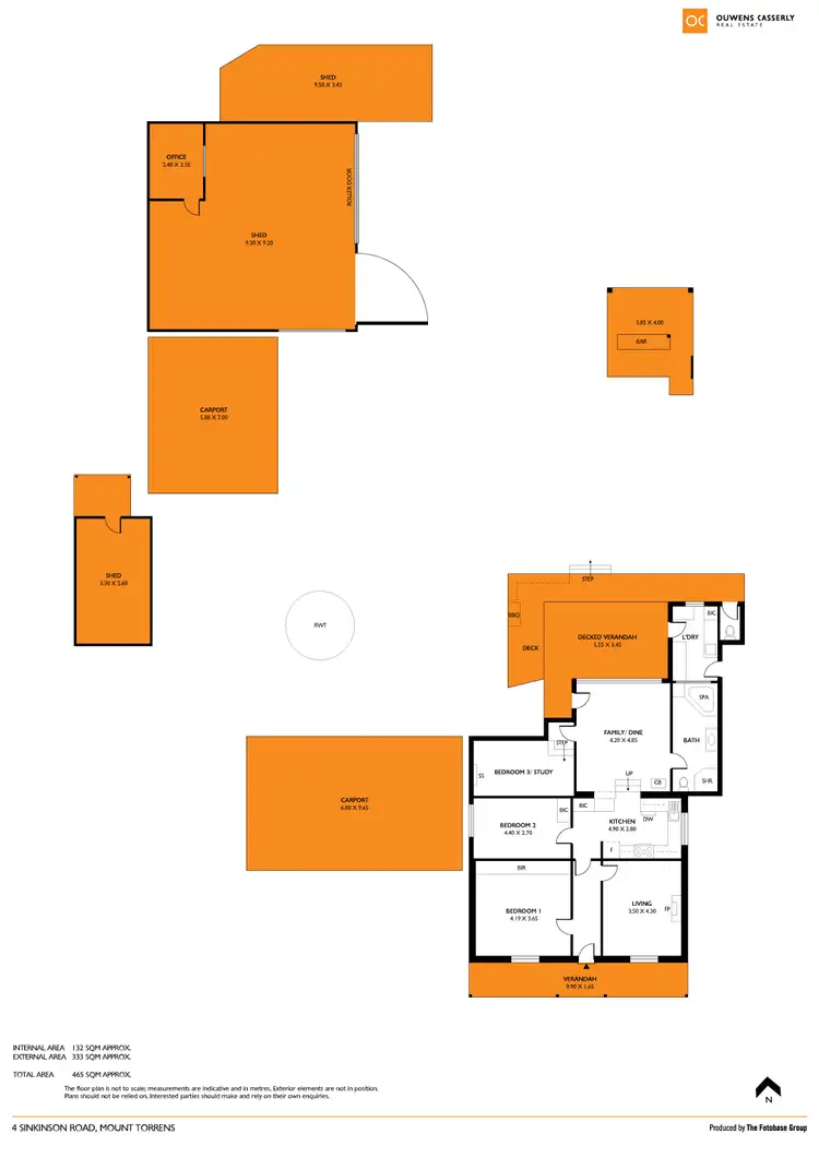 Floorplan of Homely house listing, 4 Sinkinson Road, Mount Torrens SA 5244