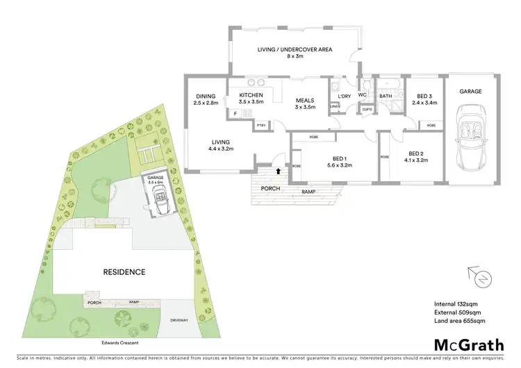 Floorplan of Homely house listing, 12 Edwards Crescent, Wendouree VIC 3355