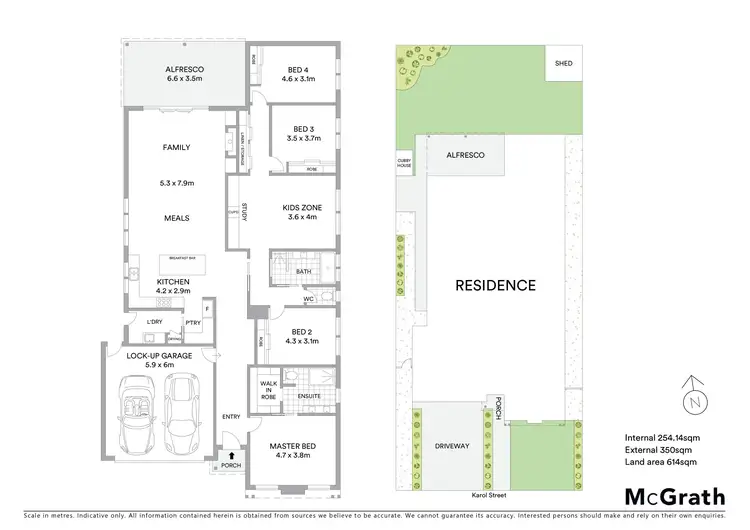 Floorplan of Homely house listing, 6 Karol Street, Alfredton VIC 3350