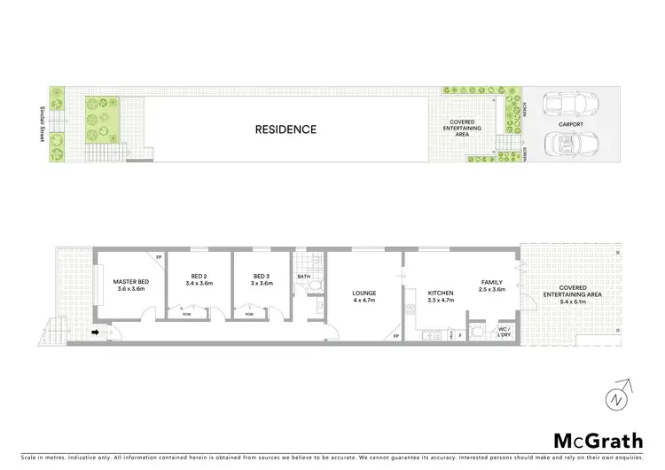 Floorplan of Homely house listing, 69 Sinclair Street, Wollstonecraft NSW 2065