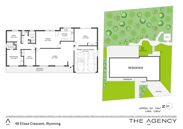 Floorplan of Homely house listing, 48 Elissa Crescent, Wyoming NSW 2250