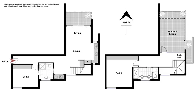 Floorplan of Homely apartment listing, 28/41 Hampton Circuit, Yarralumla ACT 2600
