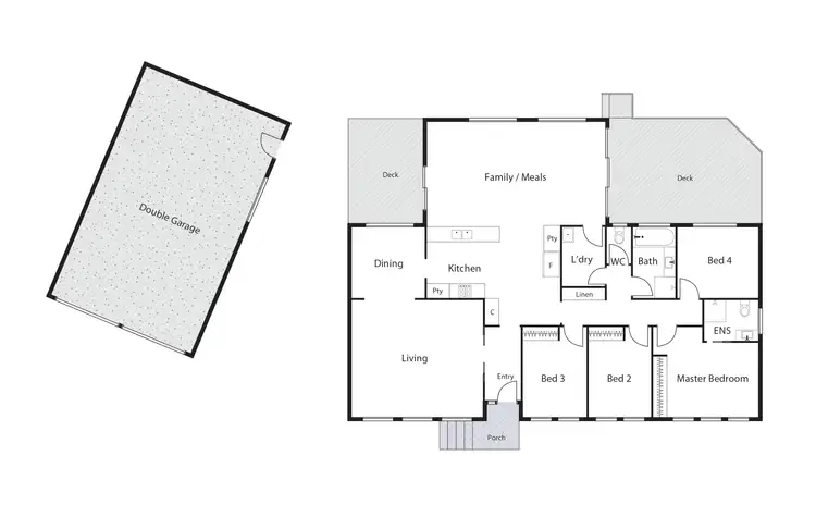 Floorplan of Homely house listing, 44 Beirne Street, Monash ACT 2904
